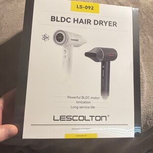 Lescolton BLDC Hair Dryer Lightweight Ionic Blow Dryer 110,000 RPM  $89 retail